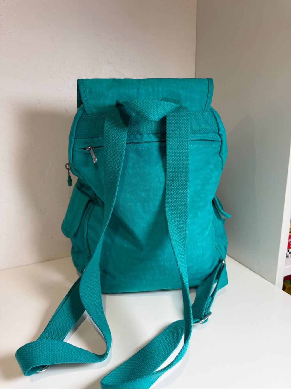 Kipling Ravier Backpack in Breezy Turquoise - Picture 5 of 12